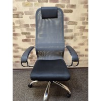 Кресло Metta SU-BK-8 CH темно-серый с экспозиции